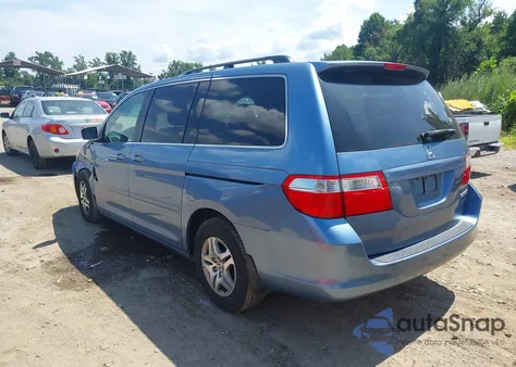 2005 Honda Odyssey Ex-L z USA, uszkodzony, nr VIN 5FNRL38655B080798